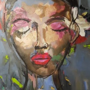 Female: Eyes Closed Shut