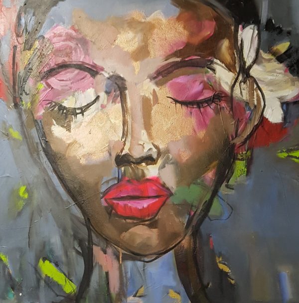 Female: Eyes Closed Shut