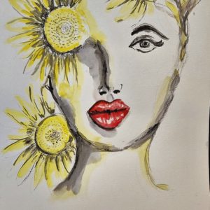 Paintings on Paper: Hello Sunshine